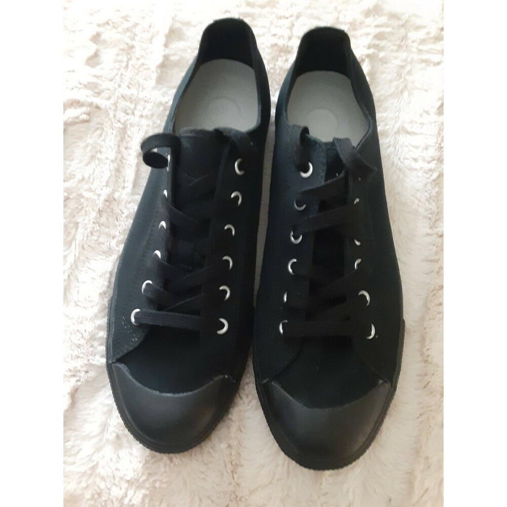 MUJI Black Unisex Casual Sneakers Size 11